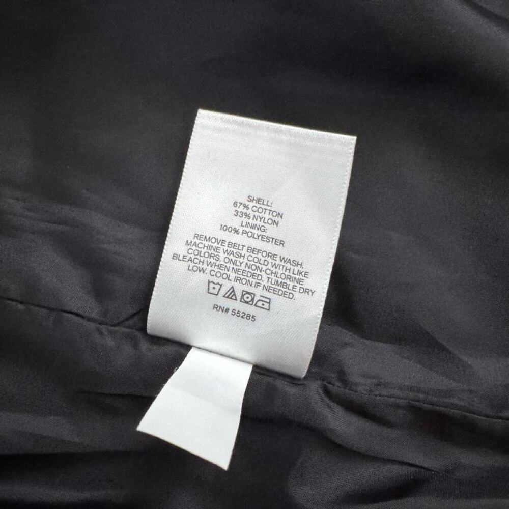Express colorblock trench coat black - Picture 5 of 5